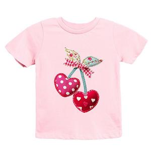 Футболка с принтом в стиле пэчворк cherry hearts The Juniper Shop, Pink