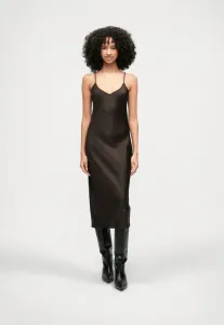 Платье-Трапеция, приталенное, расклешенное, повседневное платье Calvin Klein, Black