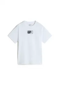 Футболка с принтом в виде блочных коробок Vans, White