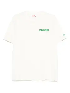 Футболка из хлопка Форментера MC2 SAINT BARTH, нейтральный