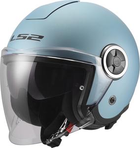 LS2 of620 стильный цельнометаллический реактивный шлем, Light Blue