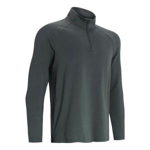 Футболка meridian quarter zip pullover 'grey' Under Armour, серый
