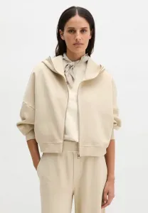 Свободная толстовка на молнии с логотипом Marc O'Polo, Linen Beige