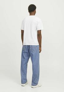 Футболка с принтом LOGO RUNDHALS Jack & Jones, белый