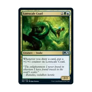 CCG Лорескейл Коатл (U), MTG - Core Set 2021