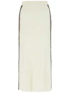 Юбка-карандаш с контрастными полосками Chloé, нейтральный