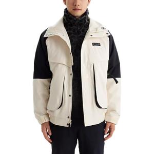 Columbia Женская водонепроницаемая утепленная ветровка белого цвета, White