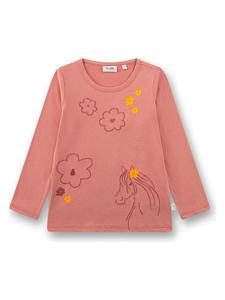 Sanetta Kidswear Футболка с длинными рукавами оранжевого цвета