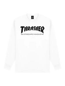 Рубашка THRASHER SKATE MAG, белый