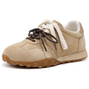 DAPHNE Женские низкие повседневные туфли песочного цвета, цвет Sand Yellow