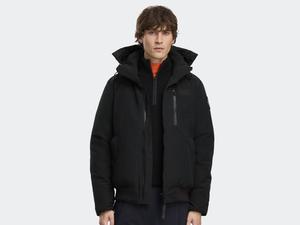 Бомбер Canada Goose Borden Black Label, черный