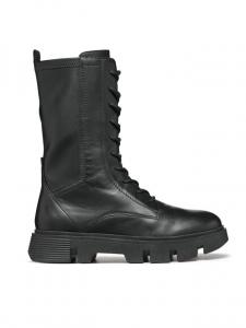 Ботильоны на шнуровке Geox, черный