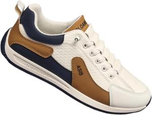 Мужские удобные кроссовки с поддержкой свода стопы, модные кроссовки для мужчин, комфортные шнурованные и на мягкой подошве, дышащие ходовые обувь Zplmide, синий