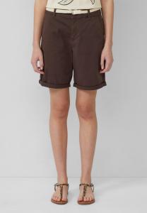 Шорты s.Oliver MIT GARMENT, Mokka/Dark Brown