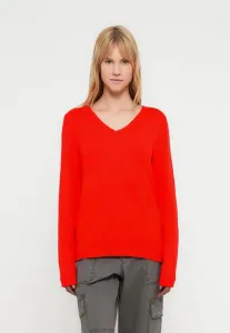 Джемпер viril с v-образным вырезом и длинными рукавами Vila, Hibiscus