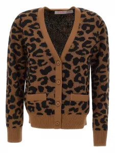 Кардиган на пуговицах Sun68, коричневый