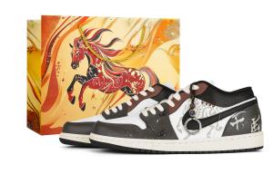 Jordan Мужские низкие баскетбольные кроссовки Air 1, коричневый, износостойкие и легкие