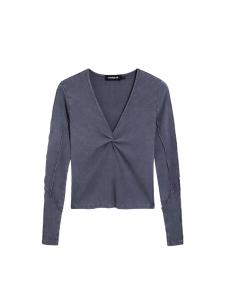 Desigual Лонгслив в черном цвете