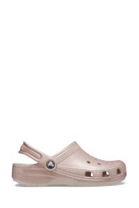 Классические детские сабо с блестками Crocs, розовый