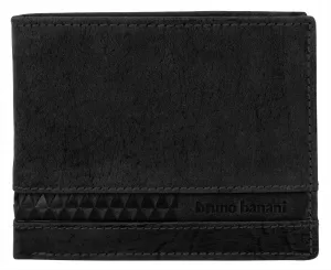 Кошелек Bruno Banani, натуральная кожа, черный