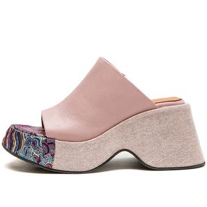 Женские шлепанцы MATA, желтые