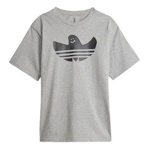Футболка adidas originals Unisex G Shmoo Ss Tee Logo Printing Grey GL9956