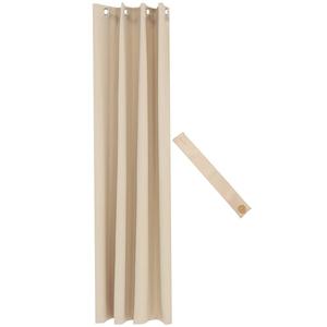Панель для затемняющих штор Sunnydaze Room — бежевая — 52 x 96 дюймов — набор из 2 шт. Sunnydaze Decor, бежевый