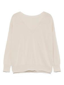 Свитер с круглым вырезом Le Tricot Perugia, нейтральный