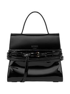 Moschino сумка-тоут Tie Me, черный