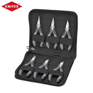 KNIPEX, набор из 6 предметов, антиэлектрические электронные ножницы, набор электронных инструментов, диагональные плоскогубцы, острогубцы 00 20 17