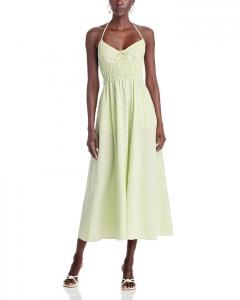 Платье "Lolita" из поплина Solid & Striped, зеленый