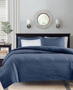 Комплект постельного белья quebec из 2 предметов, размер twin/twin xl Madison Park, Navy