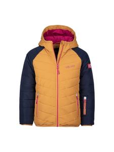 Лыжная куртка Trollkids Myrkdalen, цвет navy/bronze