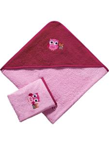 Erwin Müller Детский махровый комплект из 2 предметов, розовый