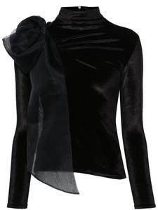 Топ с высоким воротником Atu Body Couture, черный