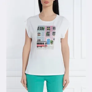 Футболка стандартного кроя Liu Jo, белый