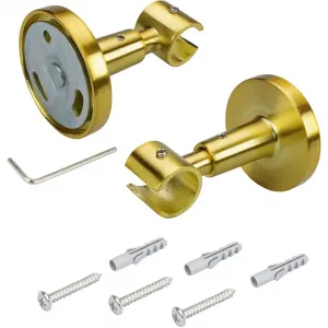 Подвесы для карнизов для штор диаметром 16 мм Liedeco, золотистый/матовый