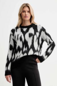 Свитер из смесовой шерсти Calvin Klein, черный