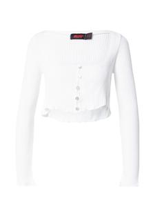 Вязаный кардиган Misspap, белый