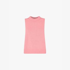 Свободный ребристый топ из хлопка в стиле инди Whistles, розовый