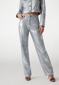 Брюки Guess, серебряный