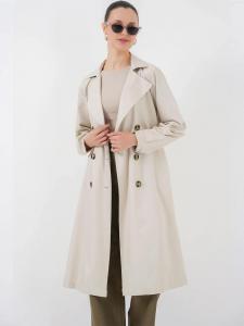 Bigdart Межсезонное пальто в бежевом цвете