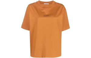 Футболка с логотипом Burnt Orange Acne Studios