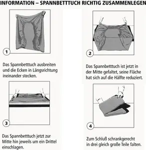 Простыня Flannel 140-160 x 200 см, на резинке, 14 однотонных цветов, цвет: лен Kaeppel