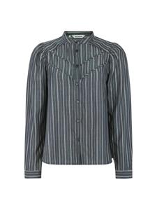 Блуза Soft Rebels Charlotte, темно-синий