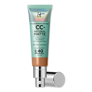 CC+ кремовая натуральная матирующая тональная основа с SPF 40 IT Cosmetics, Tan Rich