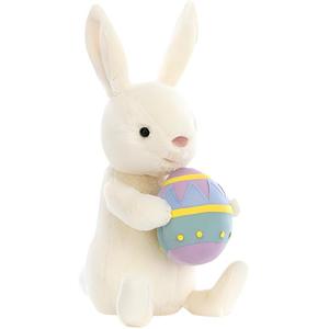 Пасхальная коллекция разноцветные яйца плюшевые куклы 18 см высота в сидячем положении JELLYCAT, Easter Egg Bunny Bob