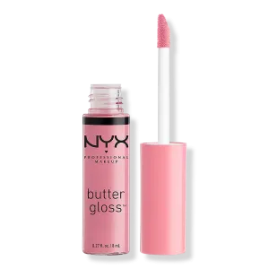 Нелипкий блеск для губ Butter Gloss NYX Professional Makeup, Éclair (pink)