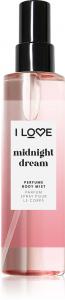 Парфюмированный спрей для тела «Полуночная мечта» I Love, 200 мл