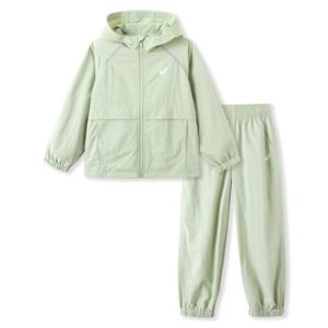 Детская повседневная спортивная одежда ASICS, 4017 зеленый